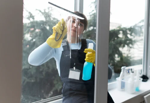 Nettoyage de vitres intérieures et extérieures à Aingeray